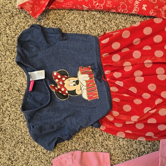 Disney Minnie Mouse Lot Size 6 and XS - Picture 4 of 11